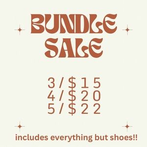 Bundle Sale!